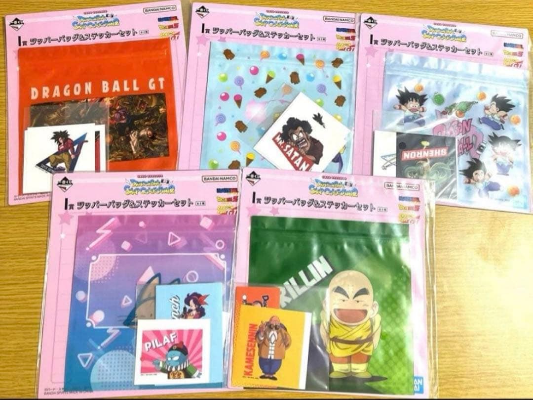 一番くじ ドラゴンボール SNAP COLLECTION２A賞Ｂ賞C賞D賞セット