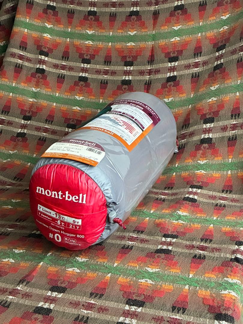 mont-bell ダウンハガー 800 #0 女性用 寝袋
