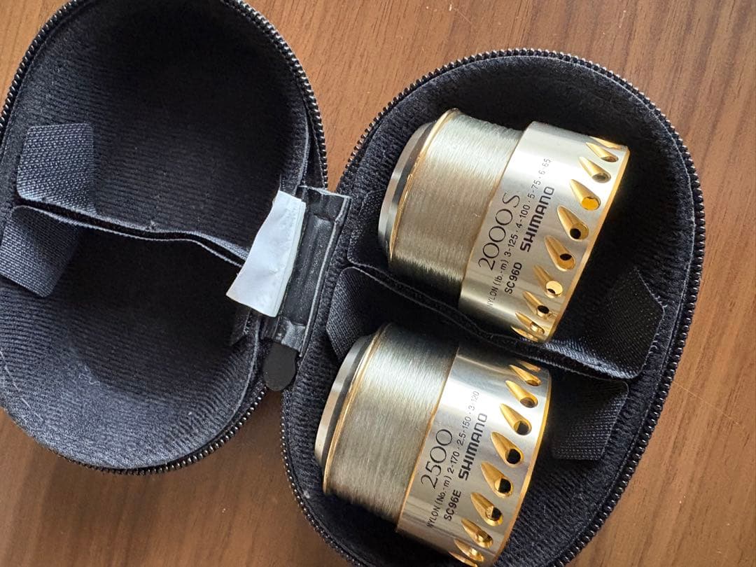 SHIMANO スプール 2000S 2500S セット ケース付き