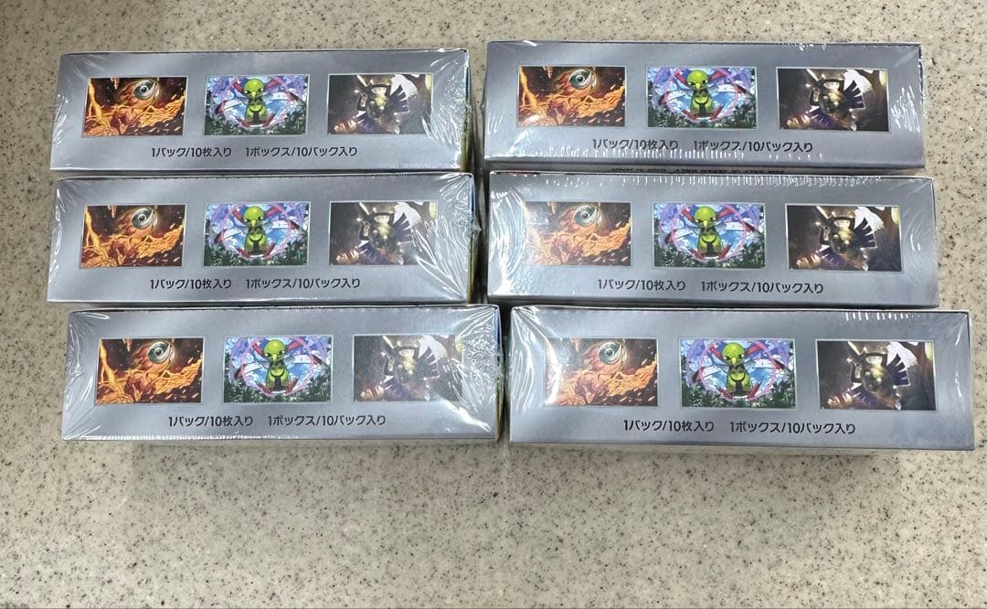 テラスタルフェスex BOXシュリンク付き6box