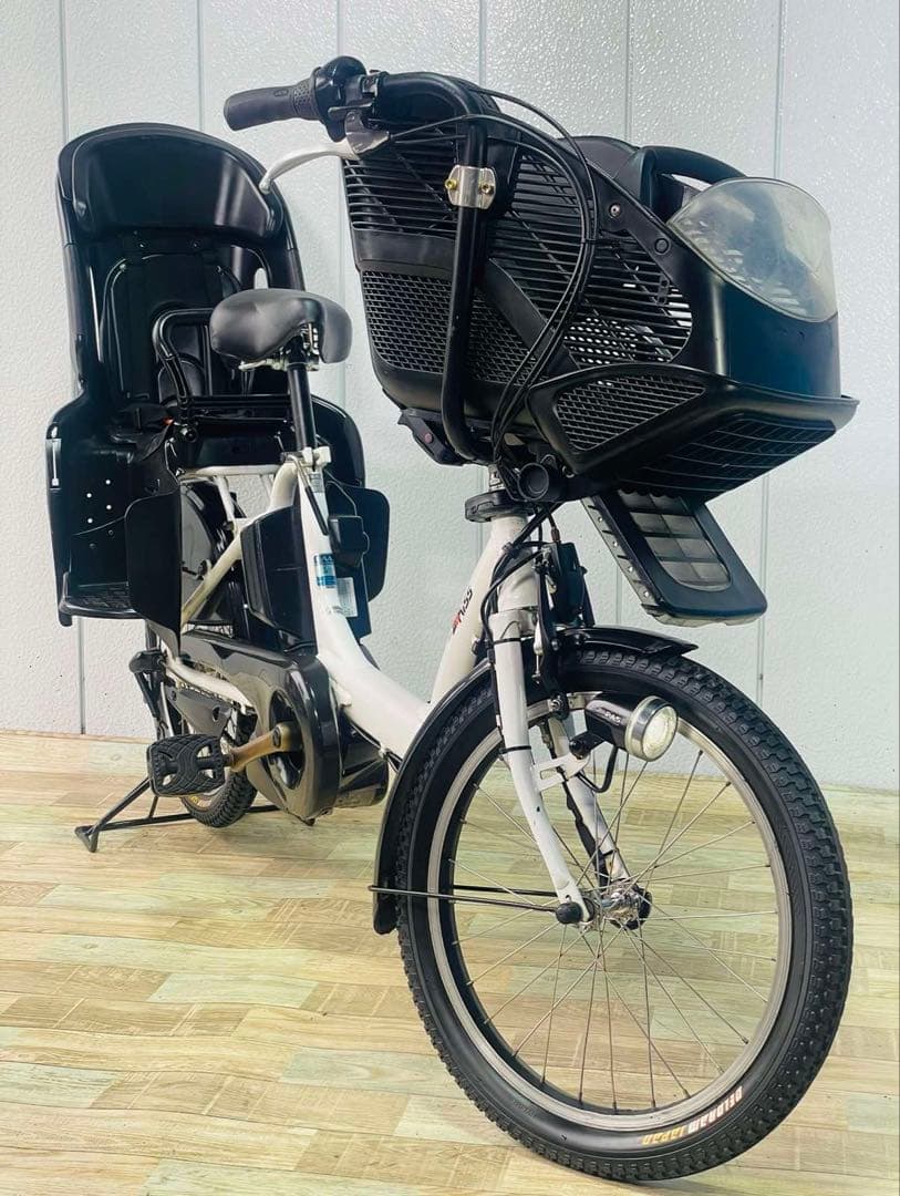 2994ヤマハ12.8アンペア3人乗り対応20インチ子供乗せ　電動アシスト自転車