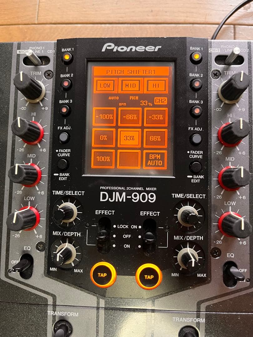 メンテナンス済み　Pioneer DJM-909 エフェクト多数