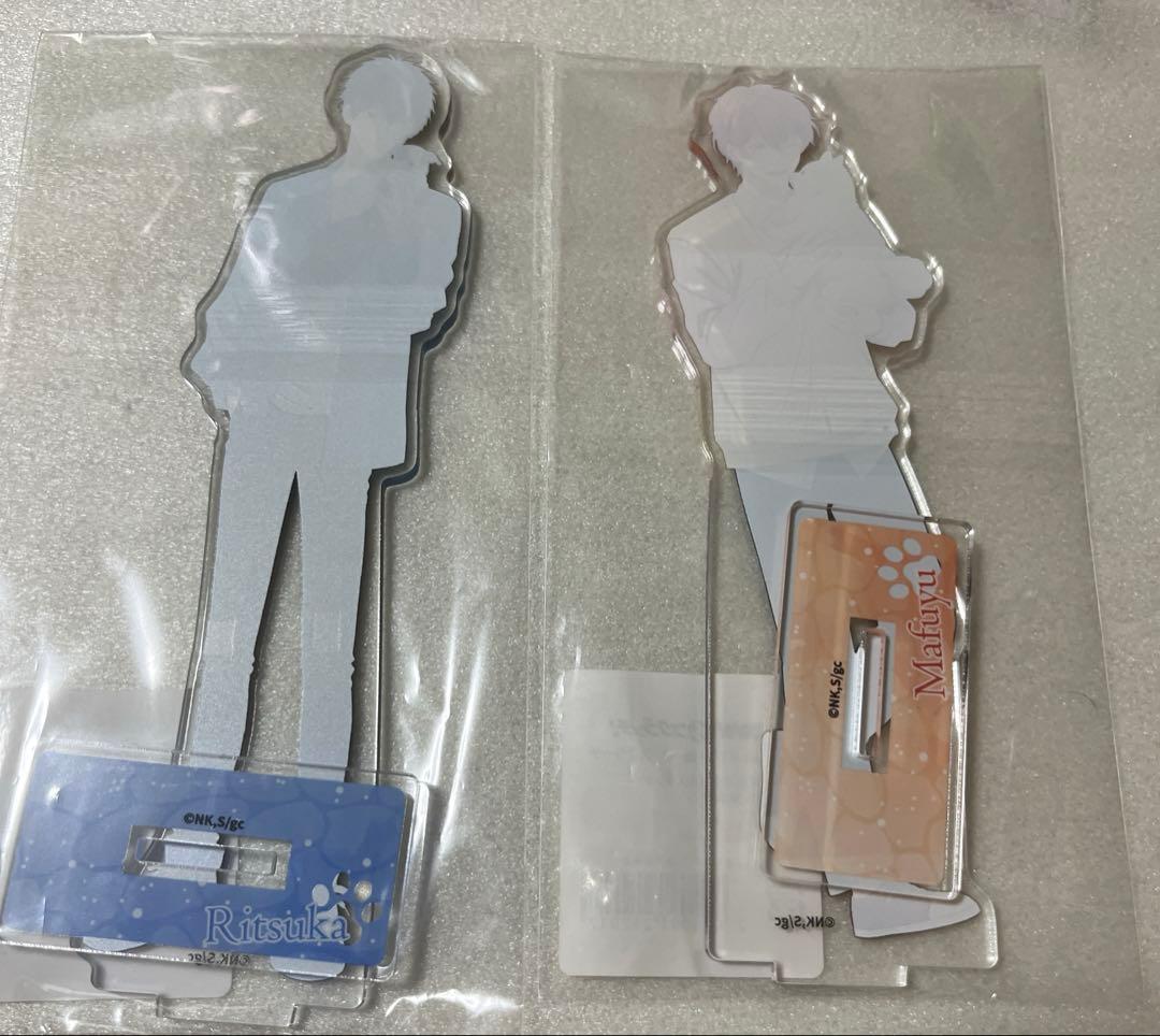 【希少】ギヴン　DMMスクラッチ 立夏　真冬　ビックアクリルスタンド