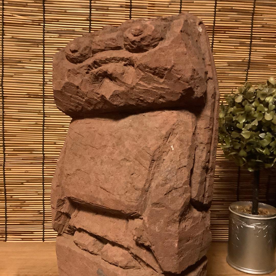 blow up様売約keep…彫刻作家・岩城信嘉氏「神童石像 」行動美術協会会員