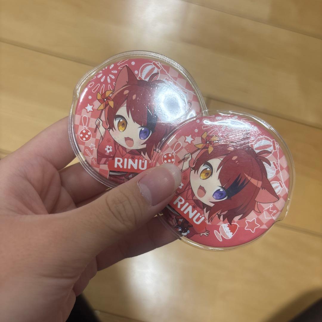 莉犬くん　浴衣デフォ　缶バッジ