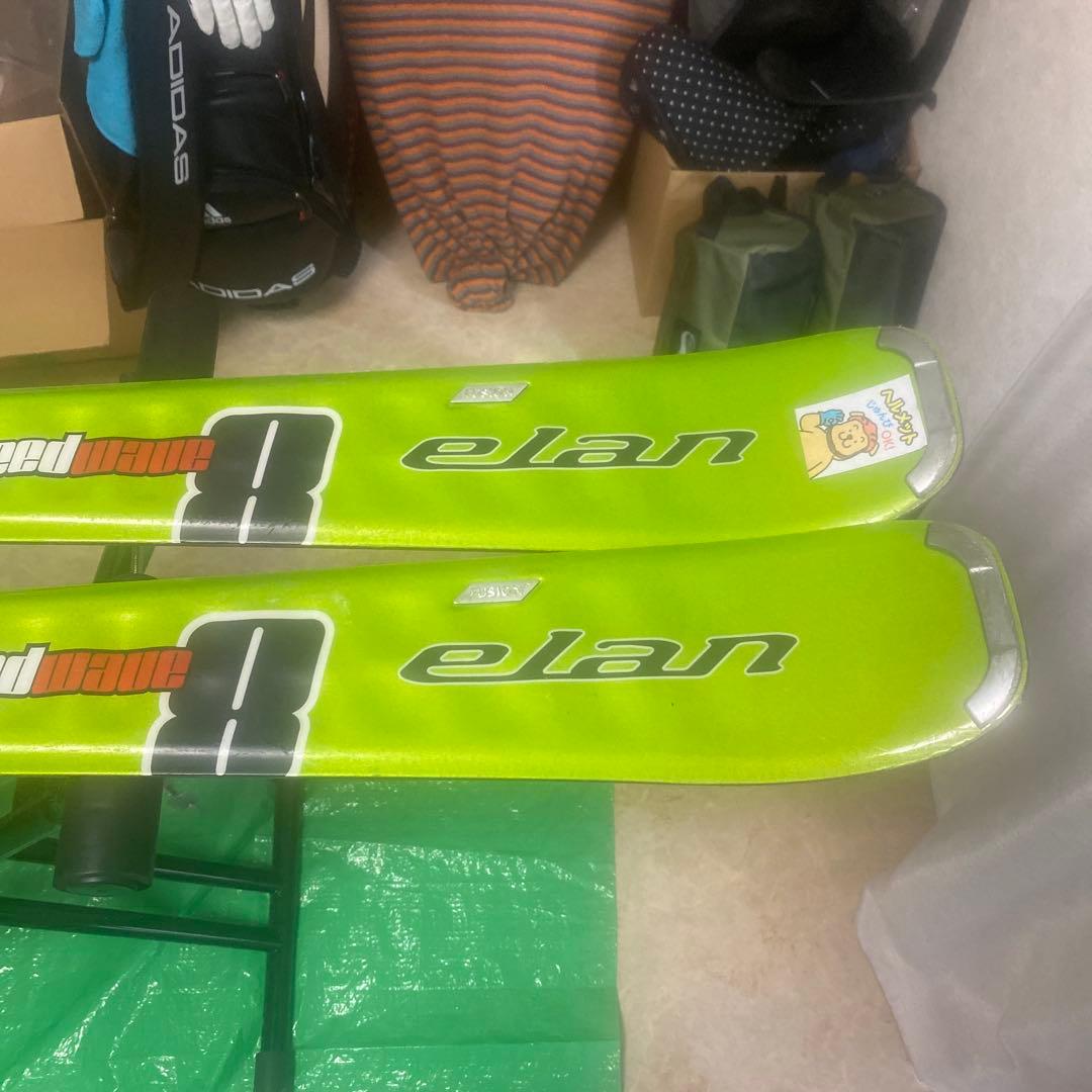 エラン スピードウェーブ8 160センチスキー板 ビンディング付き