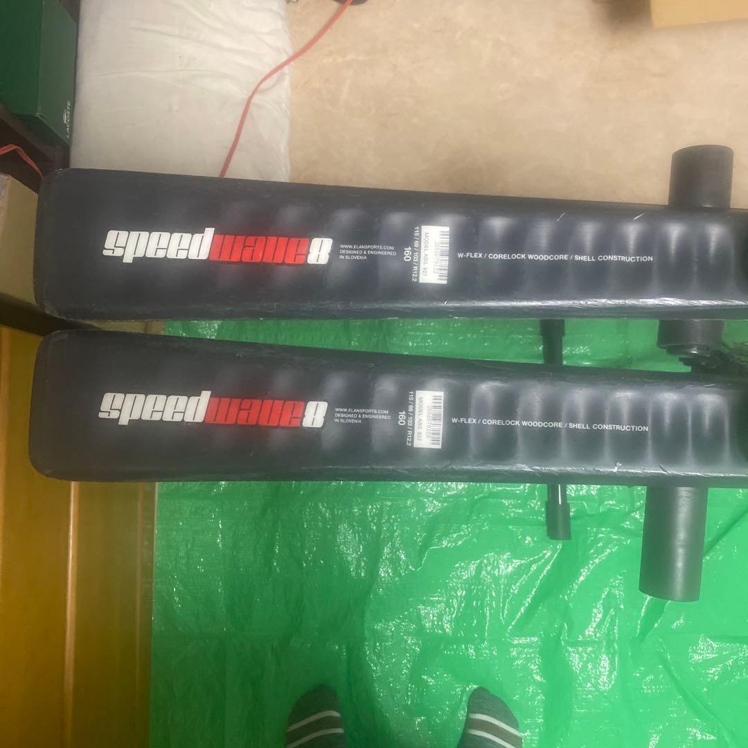 エラン スピードウェーブ8 160センチスキー板 ビンディング付き