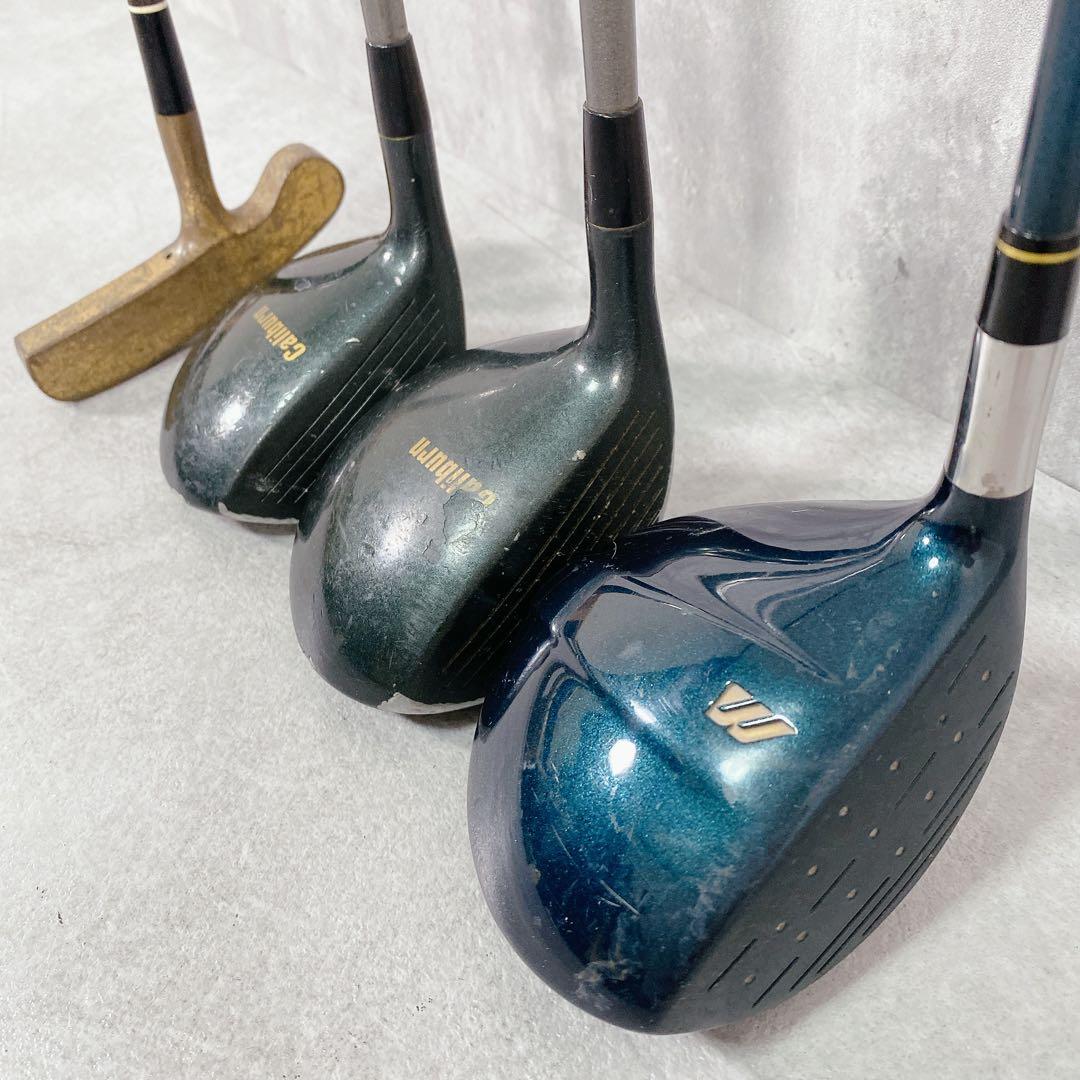 T104 ミズノ ゴルフクラブ メンズ フルセット 黒 初心者 入門 ビギナー