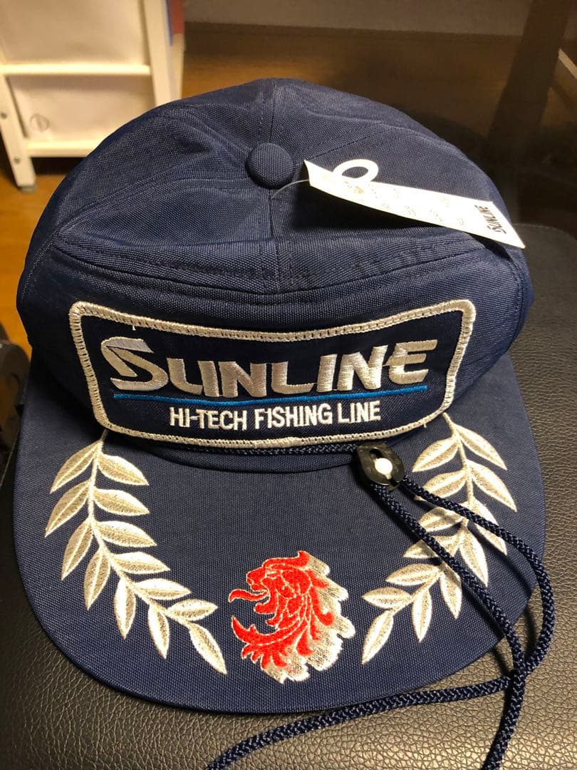 SUNLINE 刺繍キャップ 黒　紺2色セット