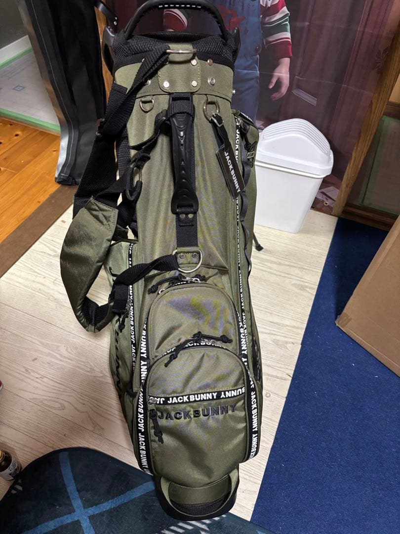美品❕JACK BUNNY キャディバッグ オリーブ