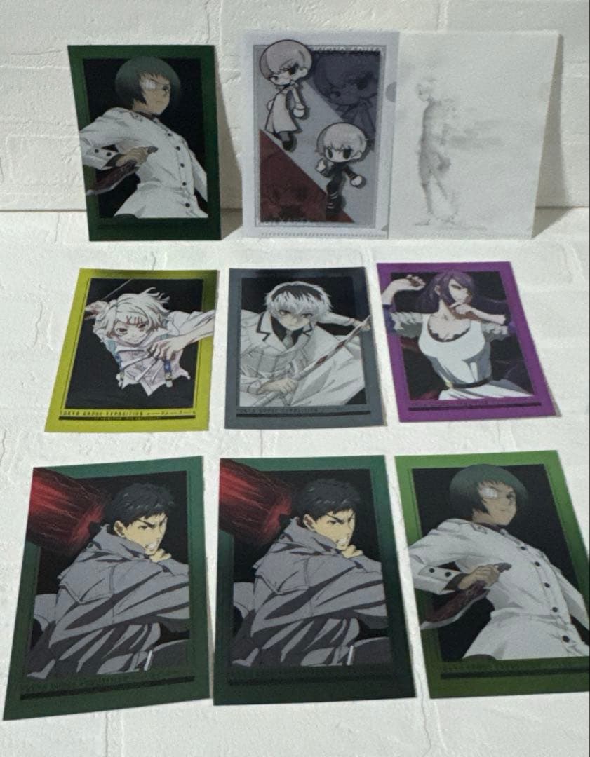 東京喰種　EX グッズまとめ売り　缶バッジ　ポストカード