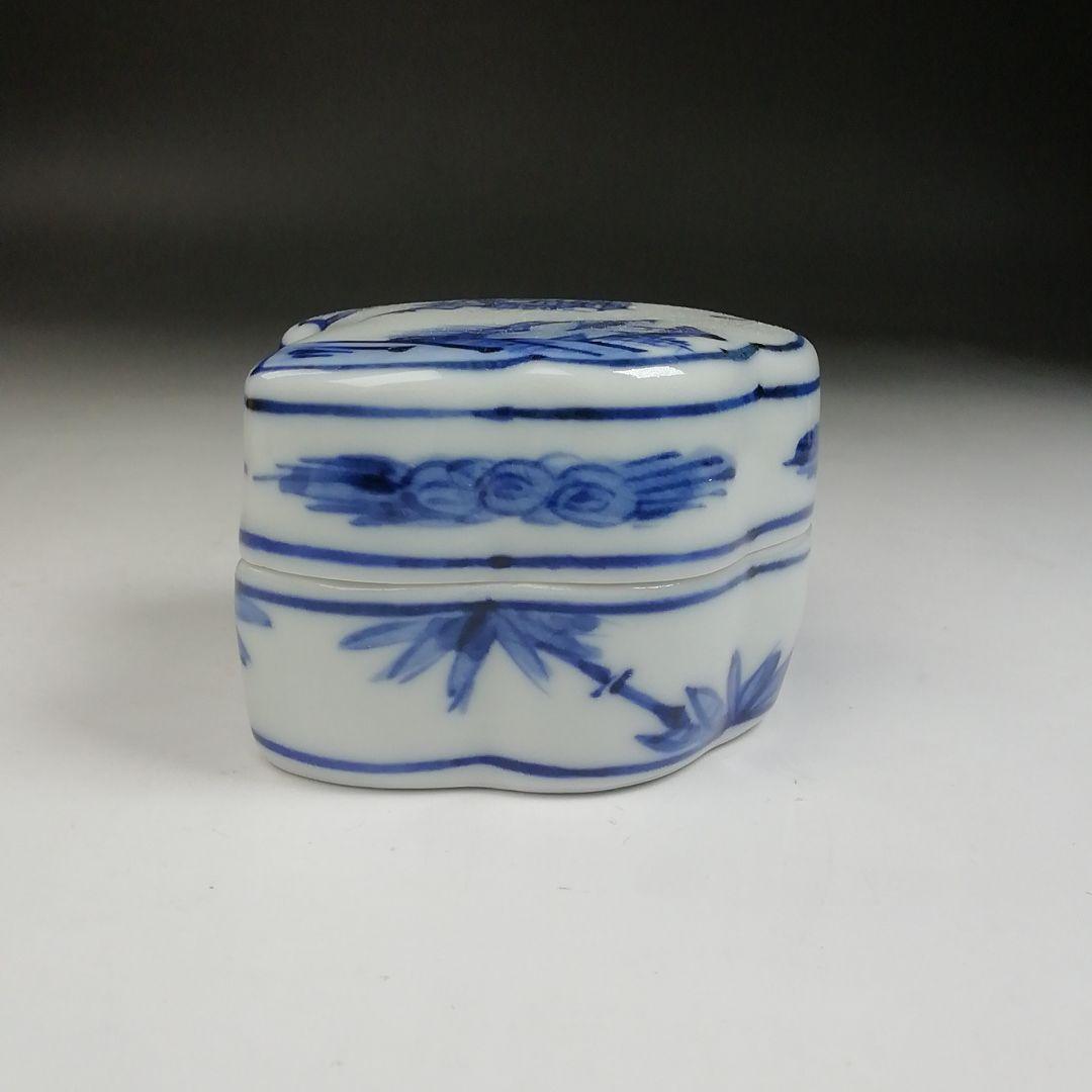 Ｗ１２　香合　『銀杏　香合』『高野昭阿弥 造』　共箱　茶道具