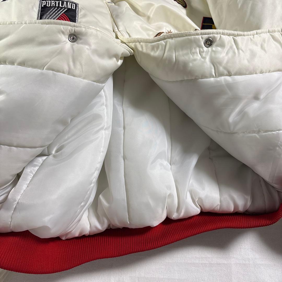 90s NBA 全チームロゴ オールチーム 中綿ジャケット スタジャン