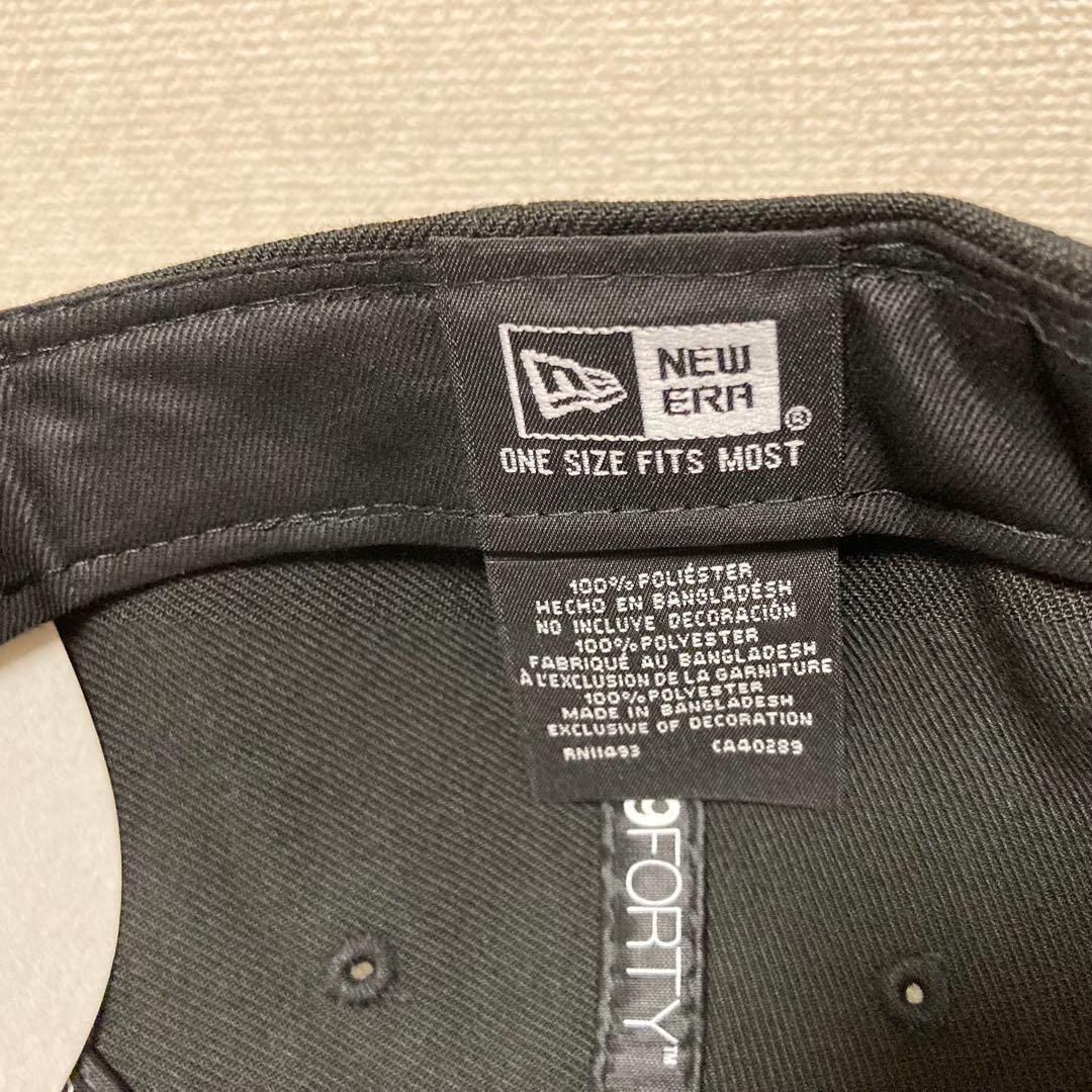 【海外限定】ニューエラ 9FORTY Aフレーム ラスベガスレイダース ブラック