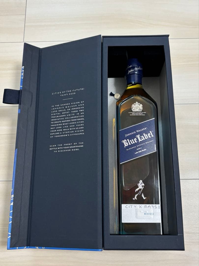 ジョニーウォーカー ブルーラベル CITY X MARS 2220 限定版 新品