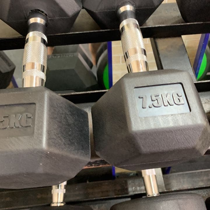 ヘックス  ラバーダン2.5kg から17.5kg  ７セット