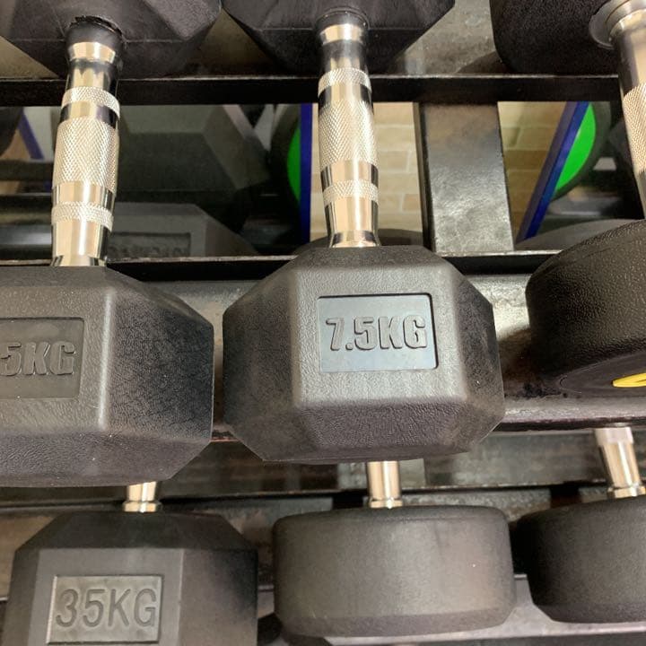 ヘックス  ラバーダン2.5kg から17.5kg  ７セット