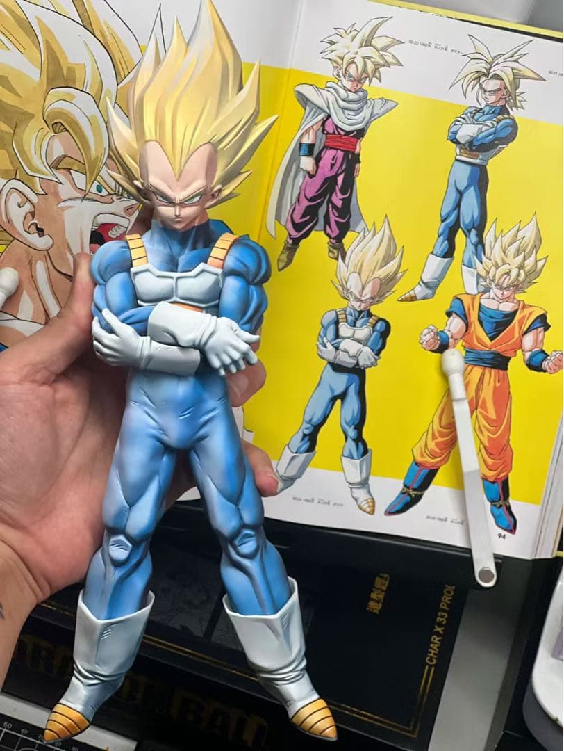 ドラゴンボール ベジータ ガレキ ガレージキット スタチュー X①①③