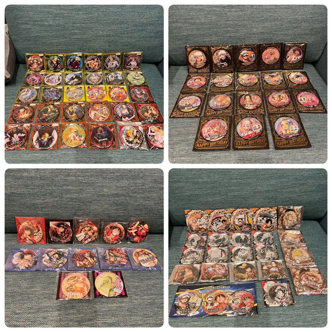 【全90点以上】　ワンピース　ONE PIECE 缶バッジ　輩 まとめ売り