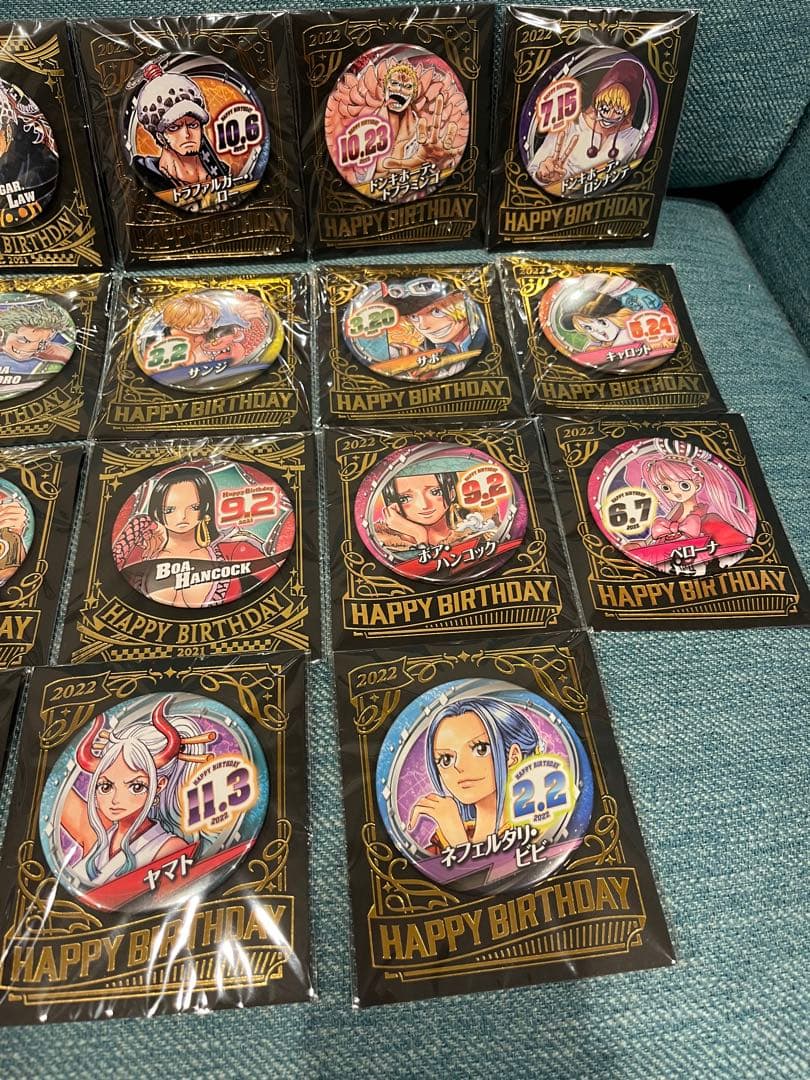 【全90点以上】　ワンピース　ONE PIECE 缶バッジ　輩 まとめ売り