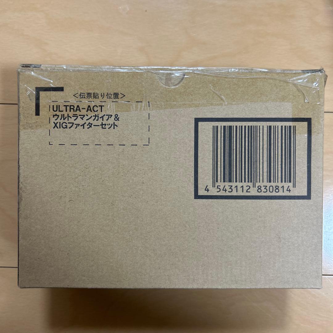 ULTRA-ACT ウルトラマンガイア＆XIGファイターセット