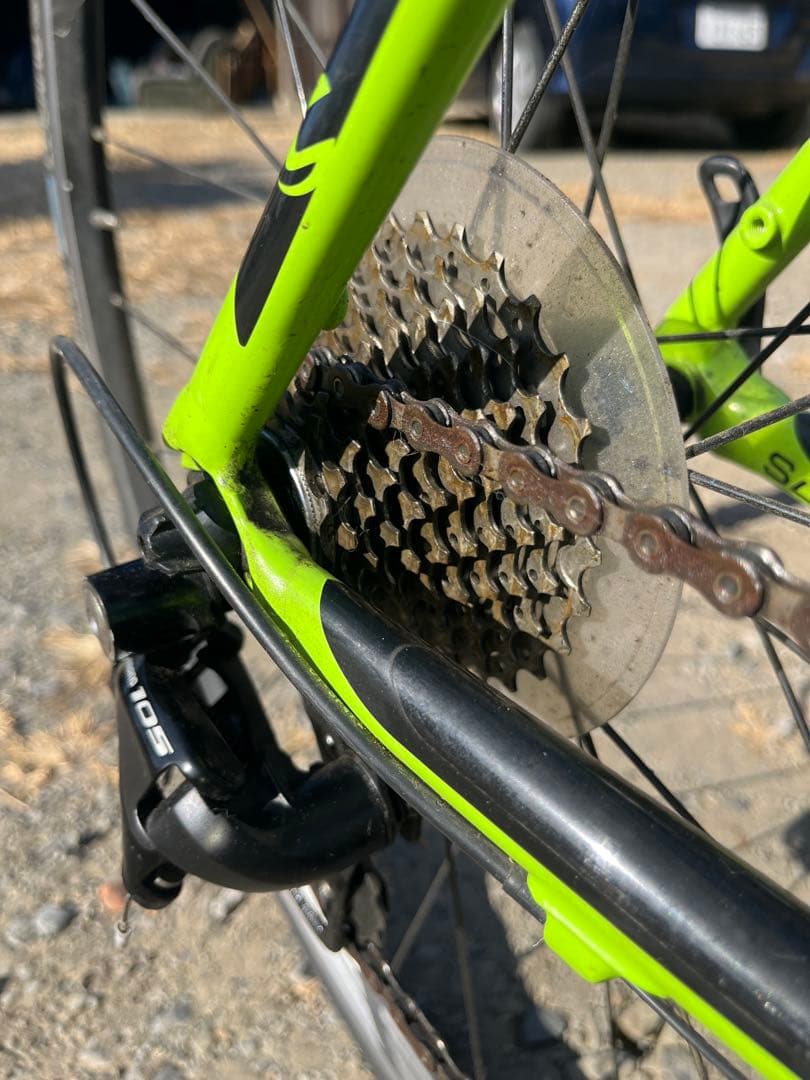 Cannondale ロードバイク グリーン