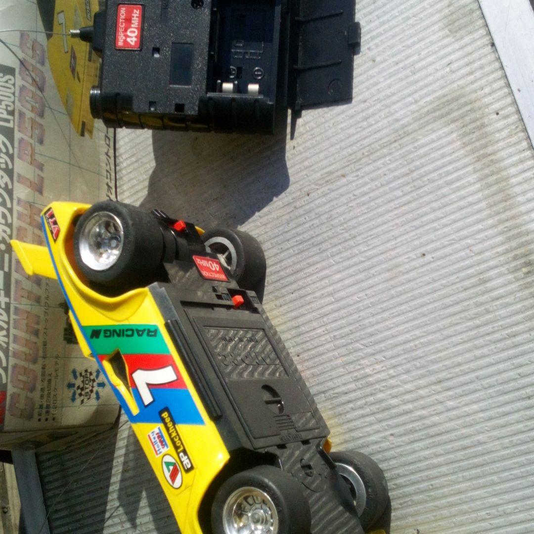 ランボルギーニ　カウンタック　ラジコン　ジャンク