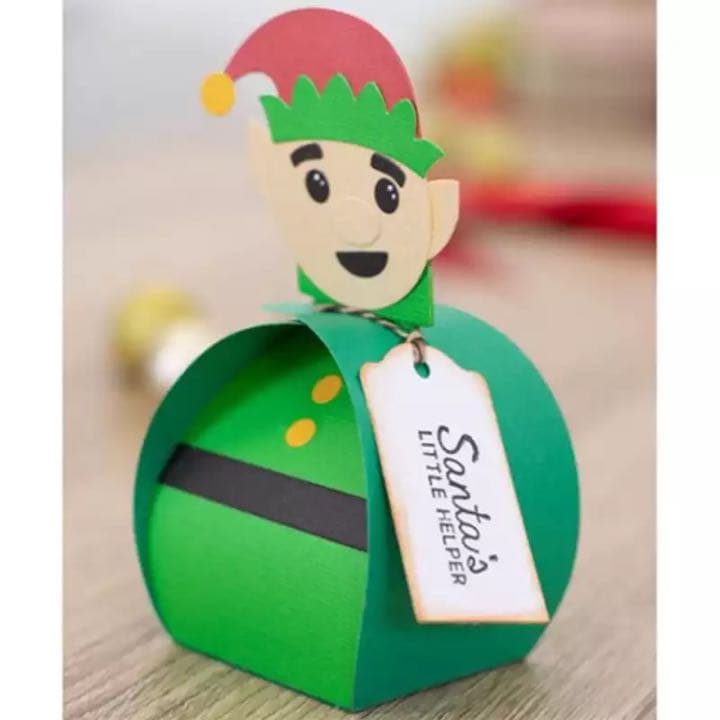 ギフトボックスクリスマスカッティングダイ　#664