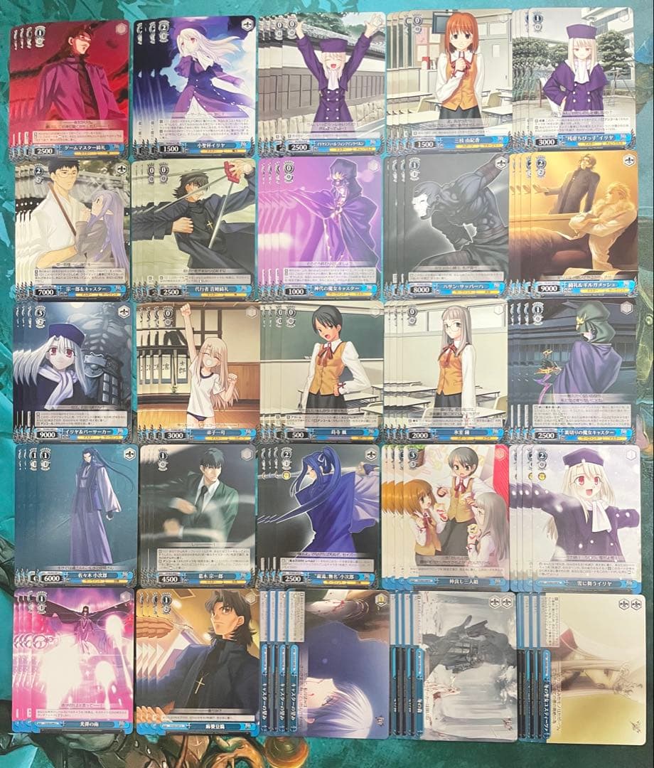 ヴァイスシュヴァルツ Fate/stay night RR以下 4コン