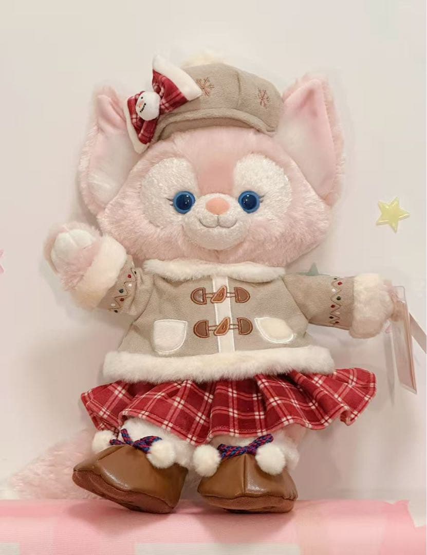 お顔厳選　上海ディズニー　初代リーナベル トイスケルトン入り　ぬいぐるみS