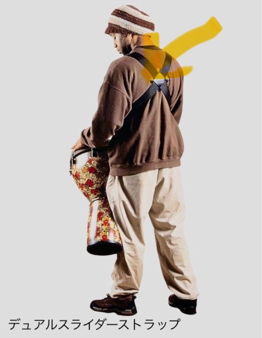 ジャンベ　レモ 14インチ中古、ケース、ストラップ、チューニングキー付き