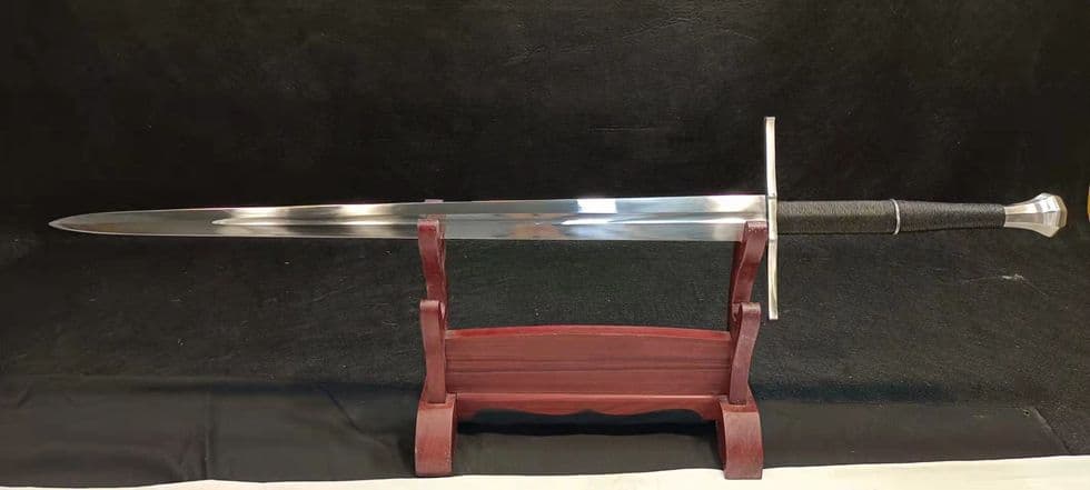 八角首西洋剣 古兵器 武具　刀装具　日本刀　模造刀 居合刀 長尺 高級 鑑賞用