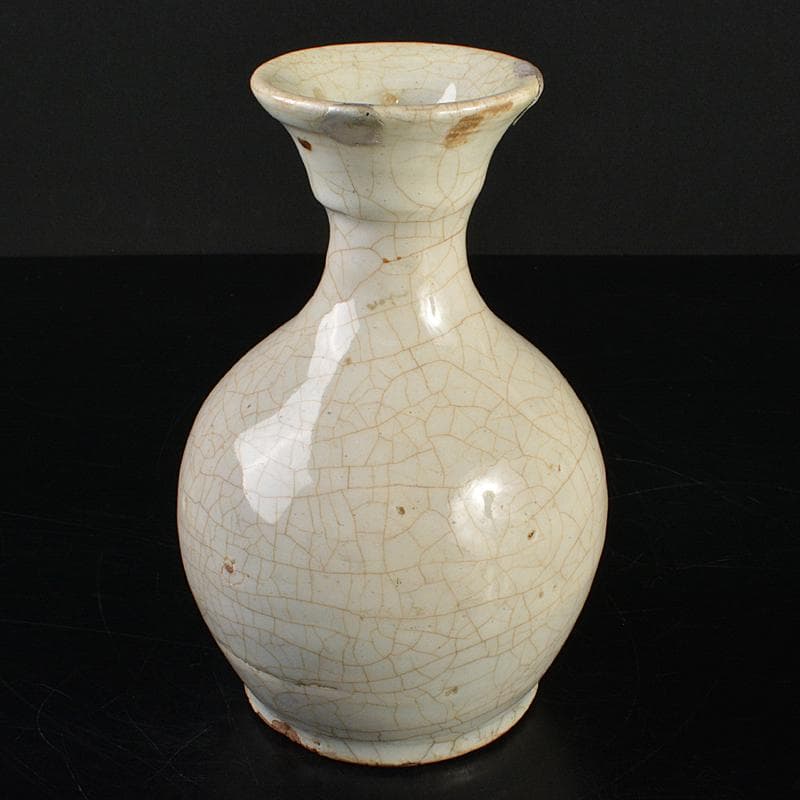 朝鮮美術　李朝　高麗白磁　徳利　V　R7187