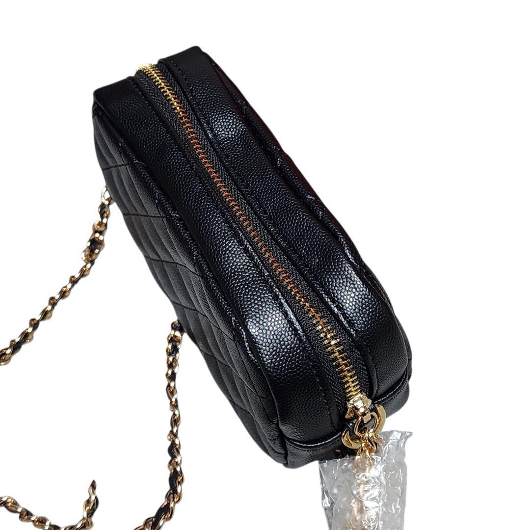 プルメリアシャネル　ショルダーバッグ　ポーチ　チェーン　ノベルティ