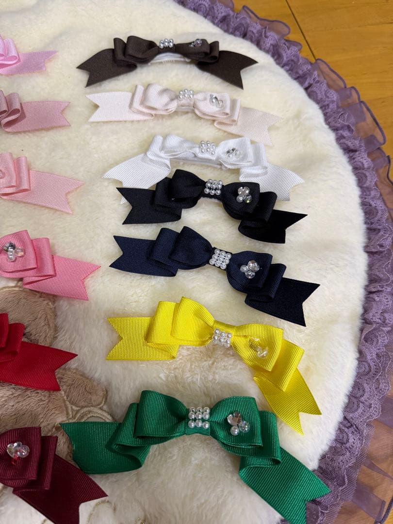 きゃんナナ　姫リボン（旧型）19色セット