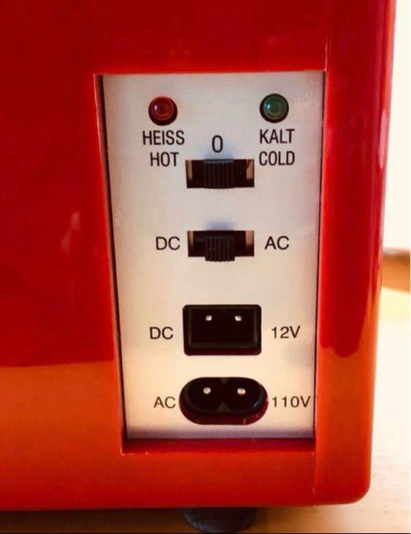 （希少激レア）ペコちゃん まっ赤なミニ冷蔵庫