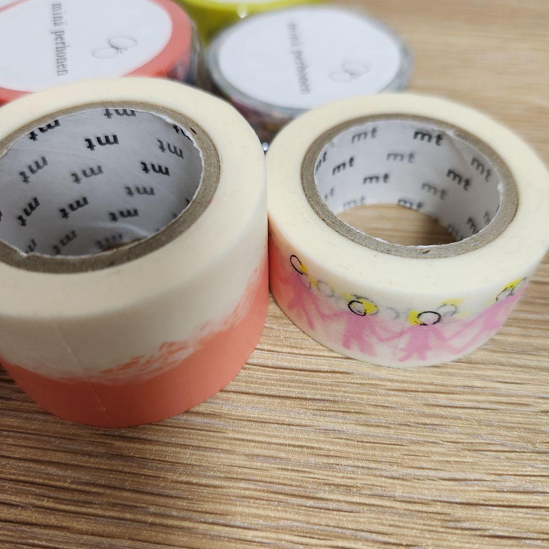 希少miina perhonen & mt マスキングテープ　タンバリンミックス
