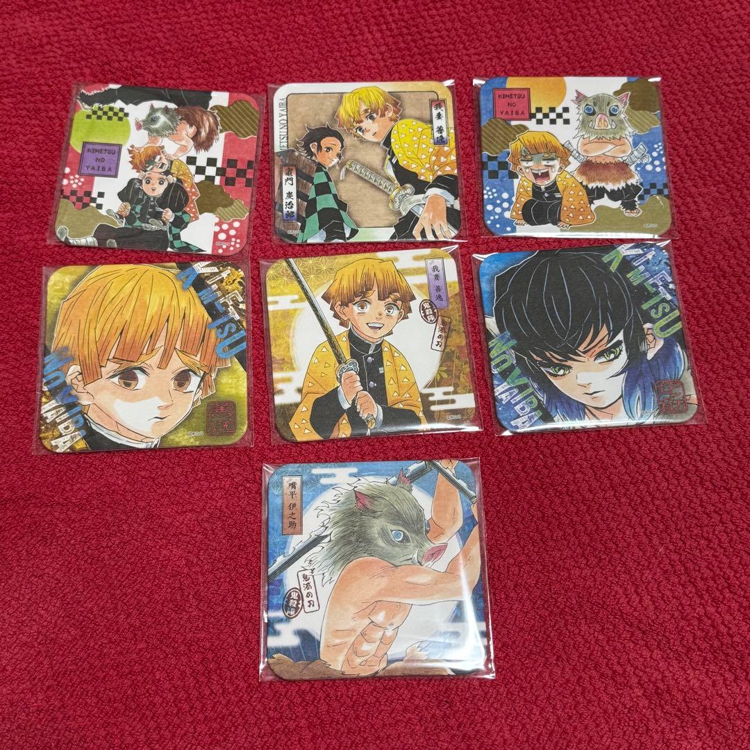 鬼滅の刃　アートコースター 第1弾　40枚セット　おまけ付