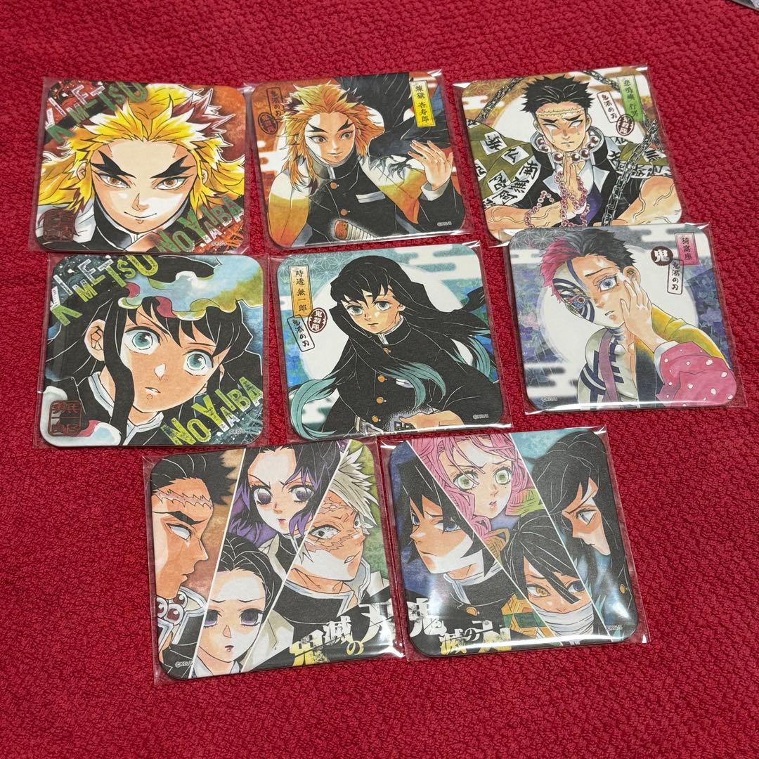 鬼滅の刃　アートコースター 第1弾　40枚セット　おまけ付