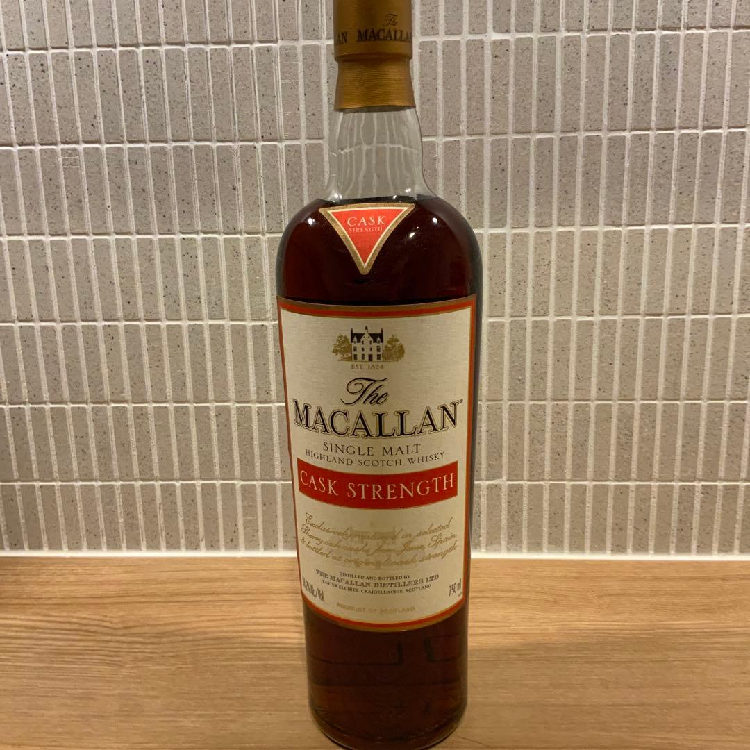 マッカラン　カスクストレングス　58.2度　Macallan 古酒　スコッチ