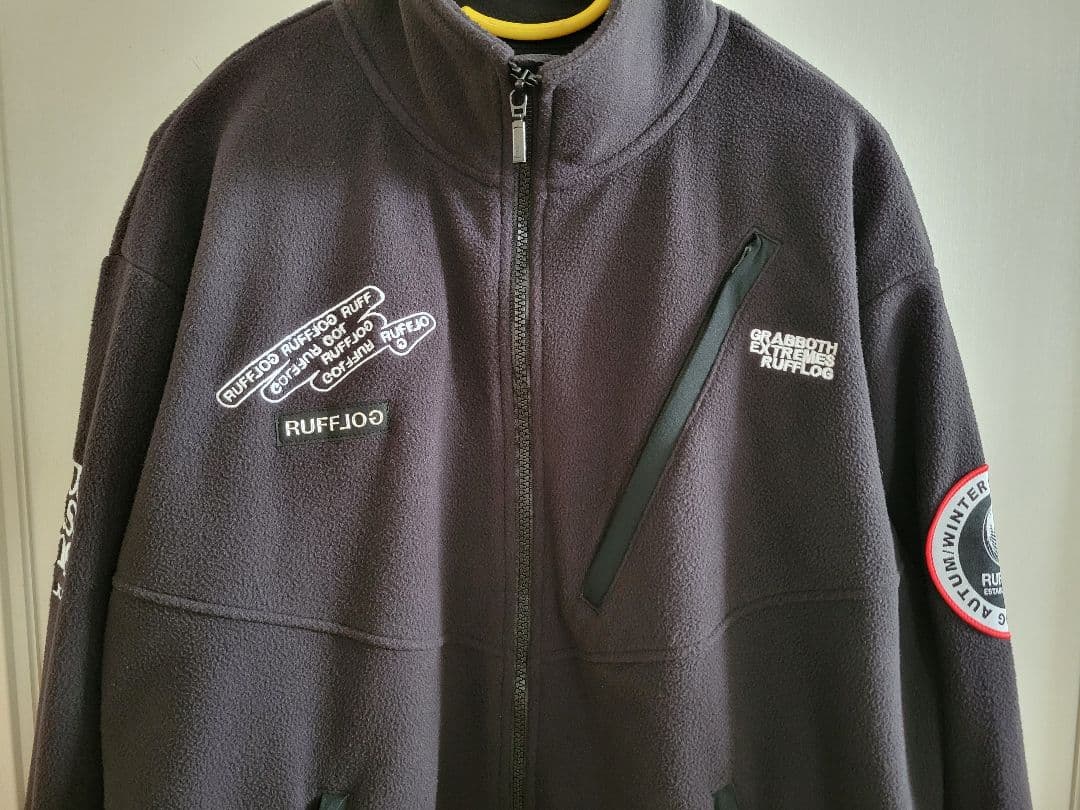 ラフロッグ RUFFLOG フルジップフリースジャケット