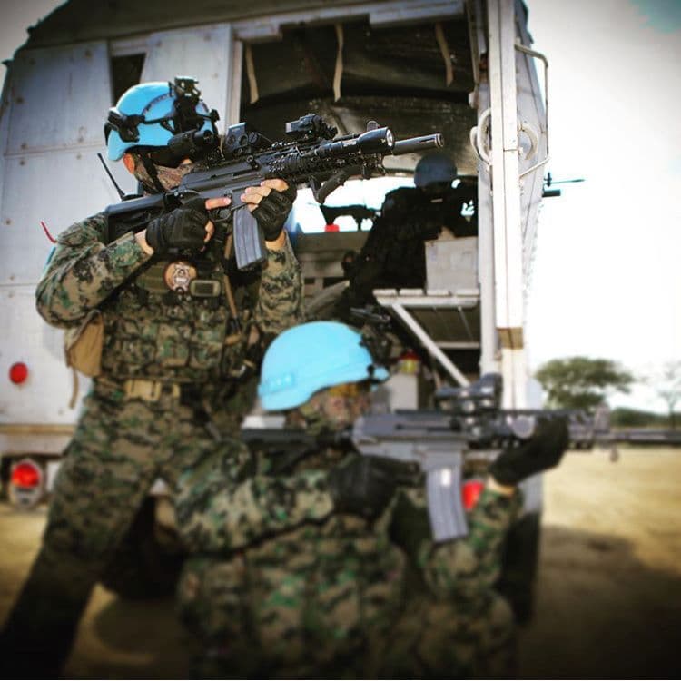 K1A用M4ストックアダプター（旧型）