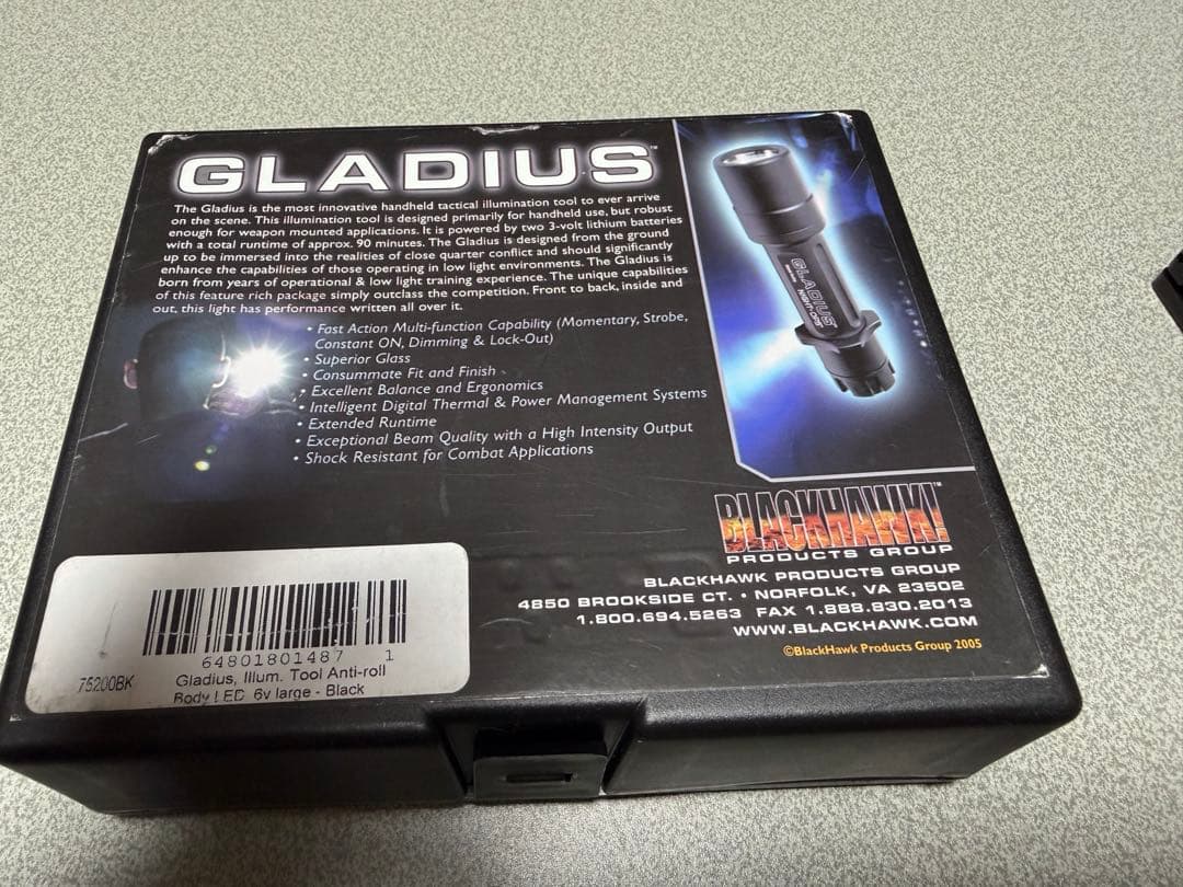 BLACKHAWK NIGHT-OPS GLADIUS フルセット ホルダー付