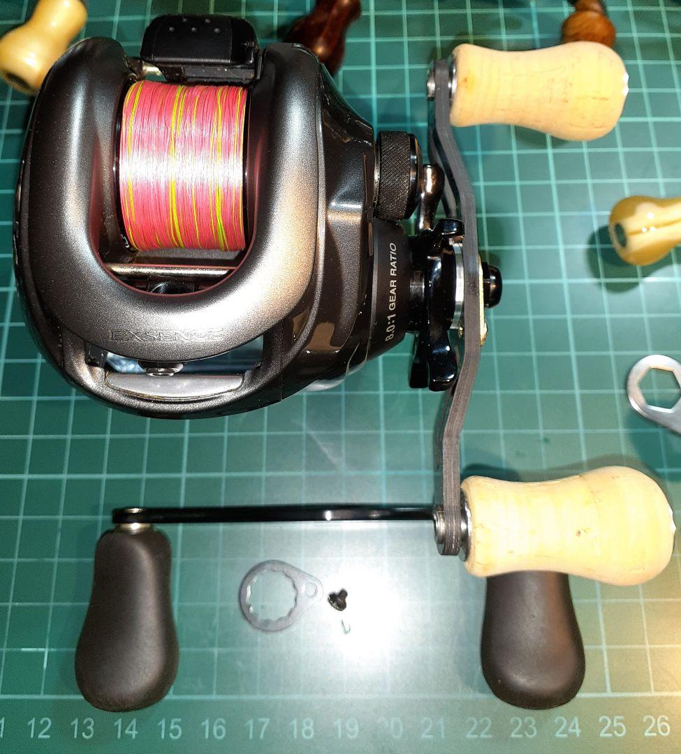 シマノ 13'エクスセンスDC ハンドルカスタム仕様