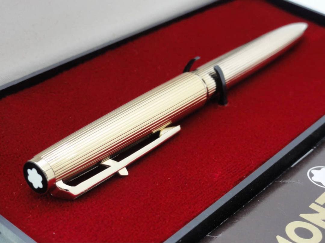 ⭐️金運上昇!黄金の総金張りの逸品！⭐️ハンマートリガーNo1846⭐️モンブラン社製