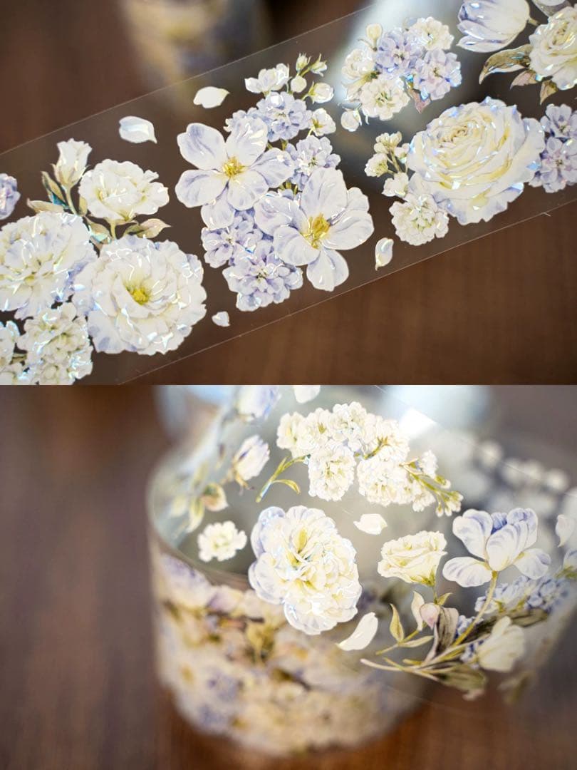 ⭐️SALE⭐️Hoshi奶芙《空谷兰》海外マスキングテープ　マステ 【2673】