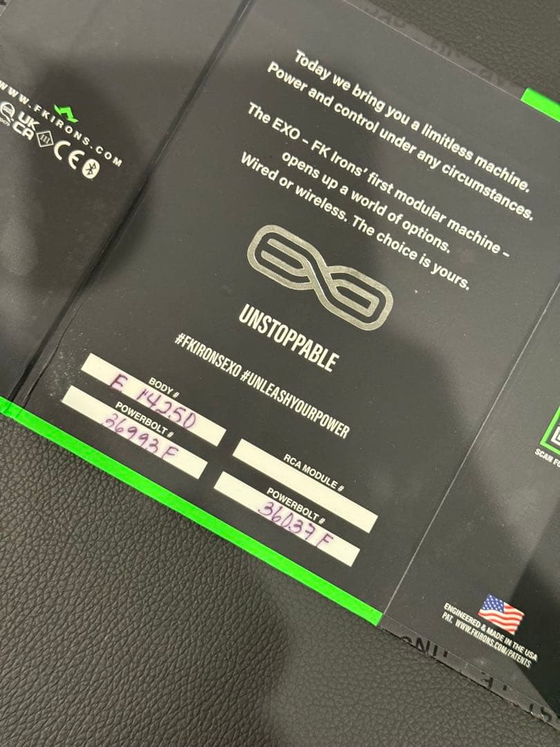 FK Irons EXO タトゥーマシンセット