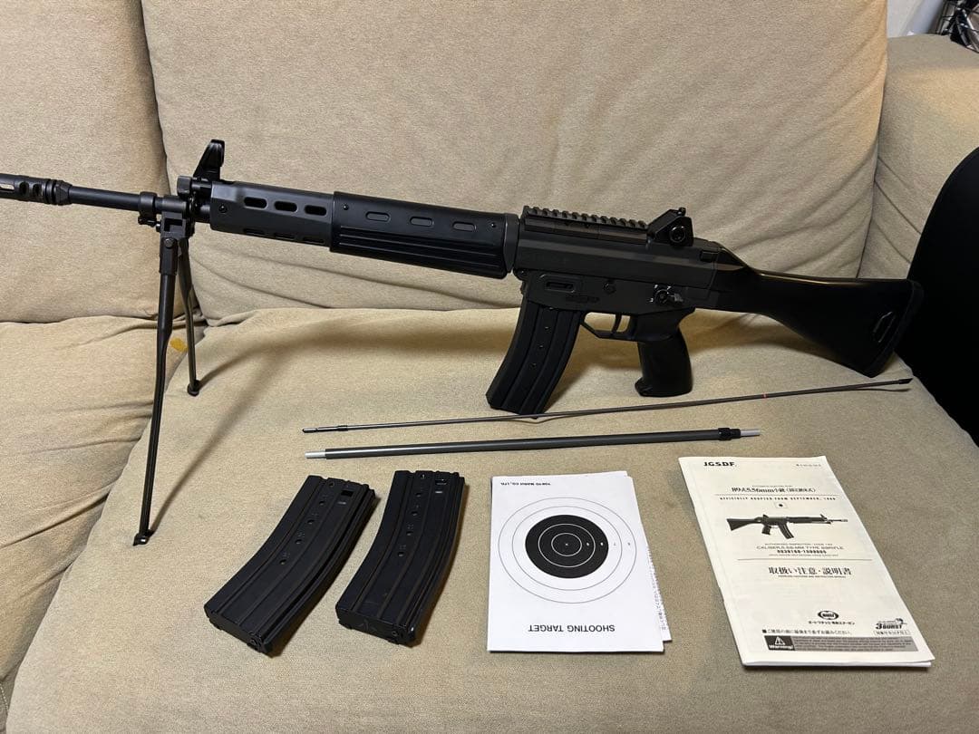 東京マルイ　スタンダード電動ガン 89式小銃　固定銃床式　弾速、動作確認済み