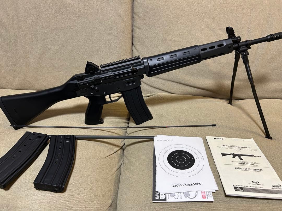 東京マルイ　スタンダード電動ガン 89式小銃　固定銃床式　弾速、動作確認済み