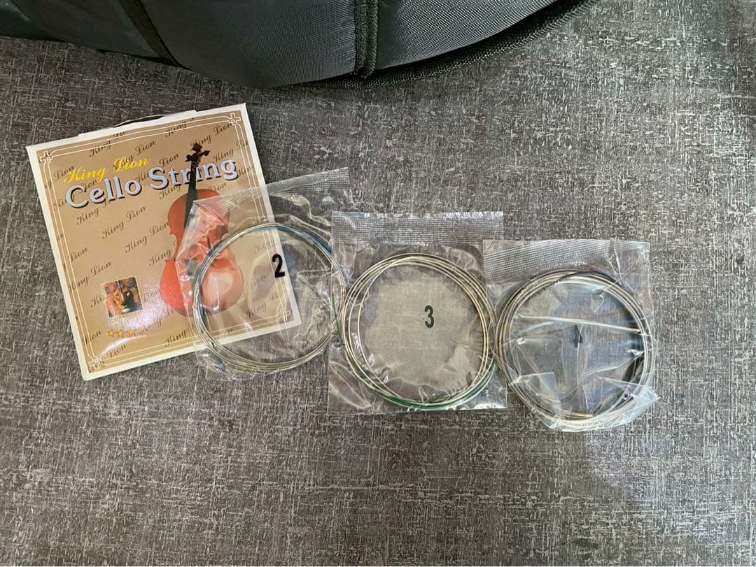 【美品】Hallstatt ハルシュタット　チェロHC-450 ケース、弓付き